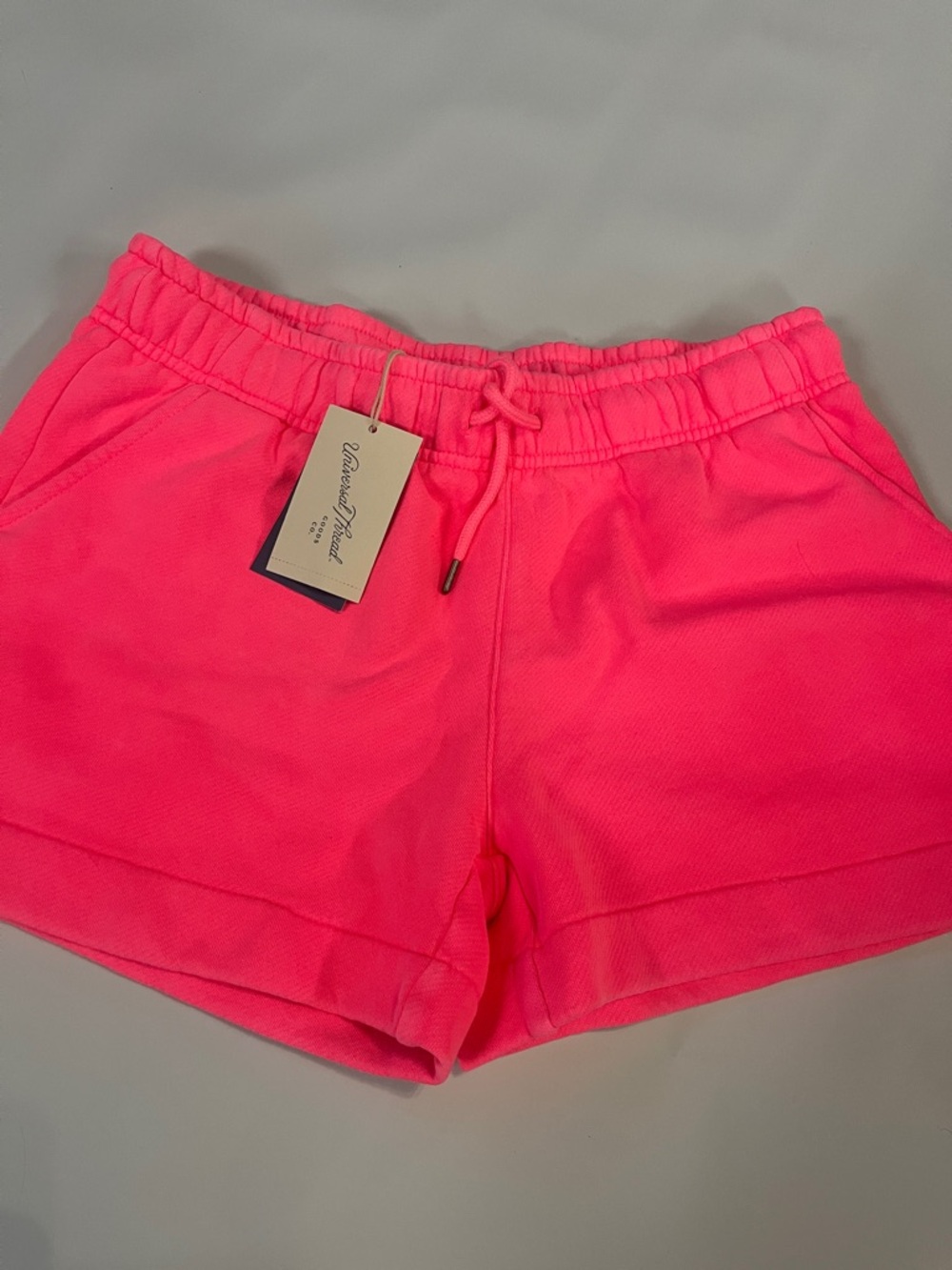 NWT Universal Thread Sz M medium hot pink Soft sweat Shorts new